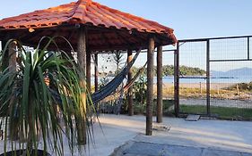 Flat com portão na Praia